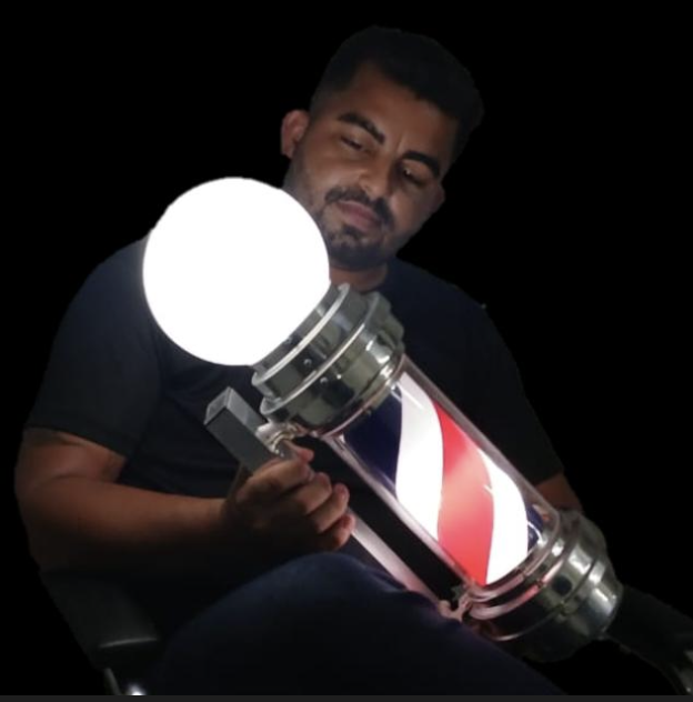 Dannyel Fernandes, barbeiro cliente do sitema de Agendamento MarqueAI